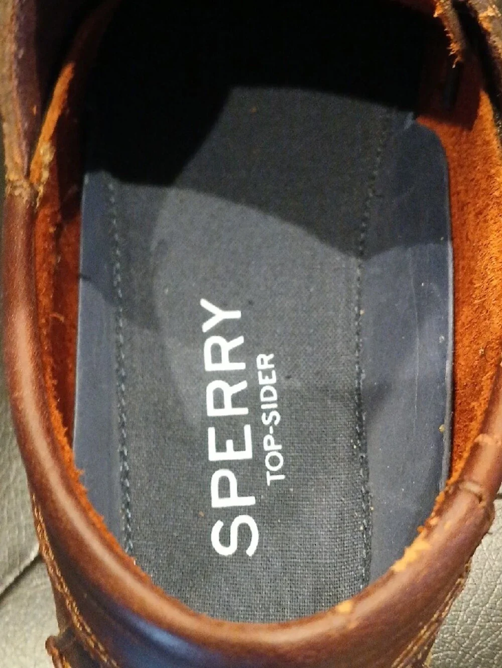 Sperry Brown Leather 2-Eye Classic Boat Shoes